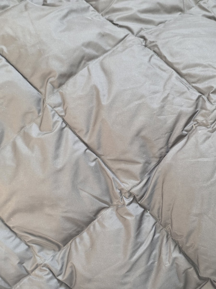 Eddie Bauer Down Quilted Blanket Camping Packable Throw 52x36