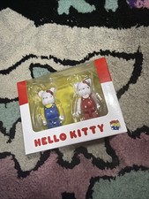 Medicom Hello Kitty Be@rbrick and Nyabrick Figure Set 100% Brand New Sealed