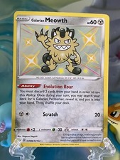 Pokemon / Galarian Meowth - Shining Fates: Shiny Vault (SHFSV) / SV086/SV122