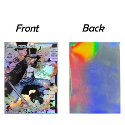 one piece tcg card sleeve size One Piece 67 X 92mm Laser Animation Card Sleeves Used for Standard Size Board Game Trading Cards Game Collection Card TCG Cards
