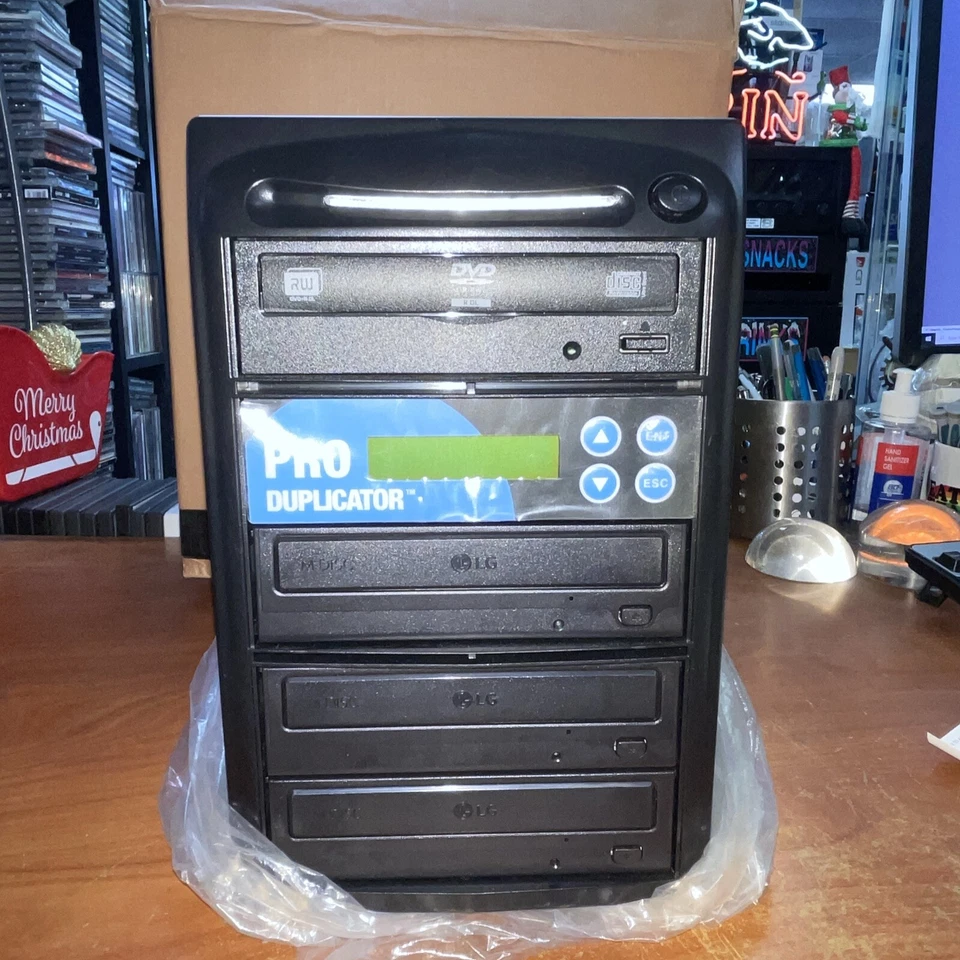 Pro Duplicator 1 to 3 CD DVD Burner Recorder Disc Copier Standalone Tower - Image 4 of 4