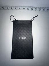 Guess Eyeglass/ Sunglass Case Black Soft Case with Logo
