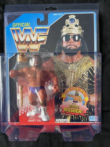 WWF Hasbro Macho King Randy Savage Action Figure M...