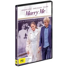 Marry Me DVD (2022) Jennifer Lopez | Owen Wilson |  Region 2 4 Brand New Sealed