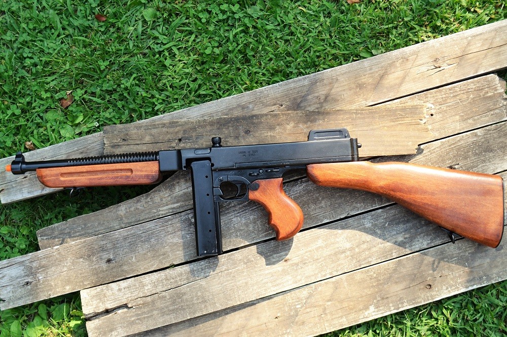 Non-Firing Denix Replica M1928A1 Thompson Submachine Gun - U.S.