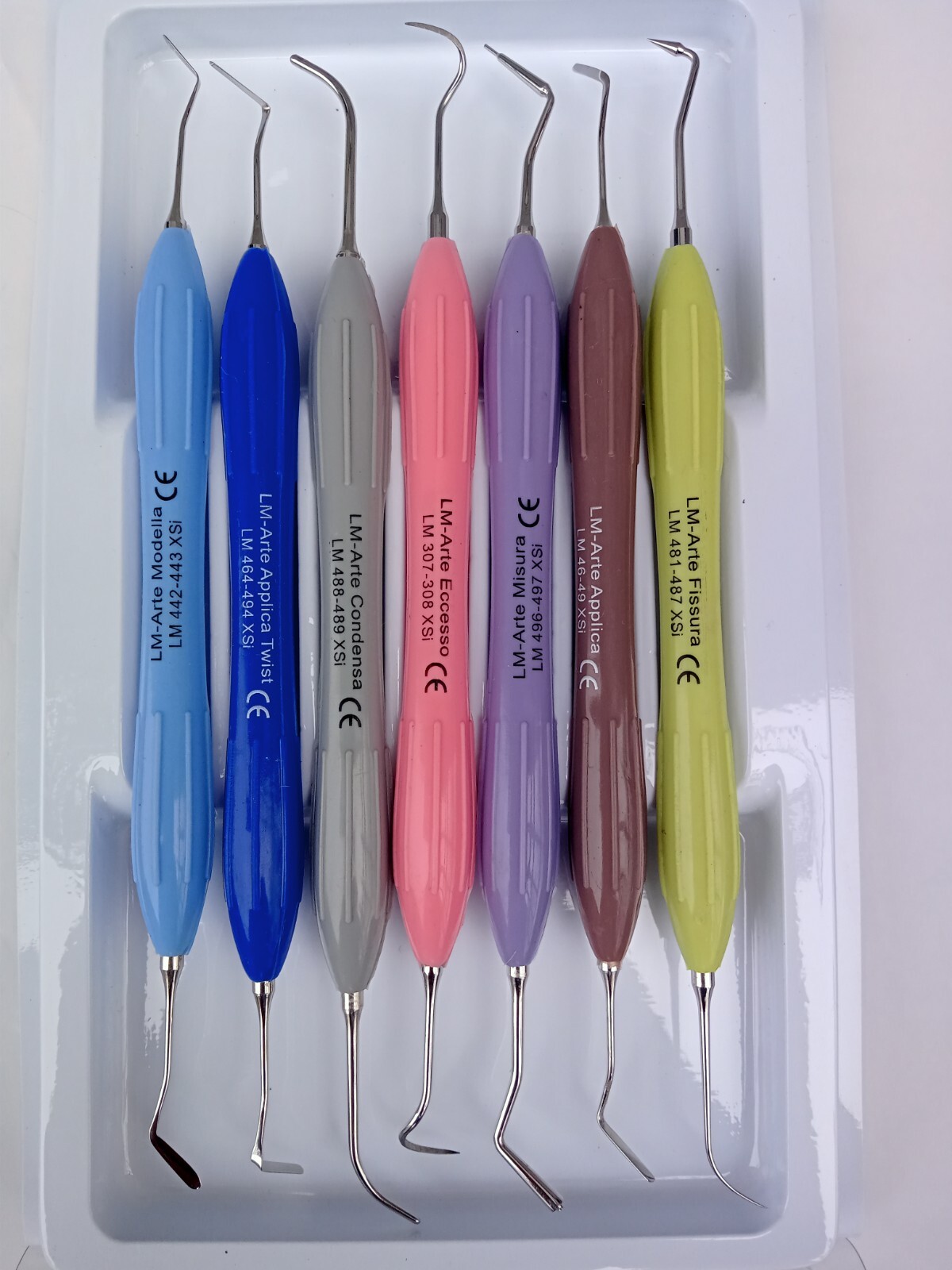 Dental Composite Resin Filling Instrument Spatulas Aesthetic Restoration Kit