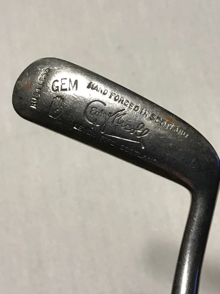 George Nicoll GEM Putter Hand Forged in Scotland Rustless Steel Shaft 35.5" - Image 3 of 4