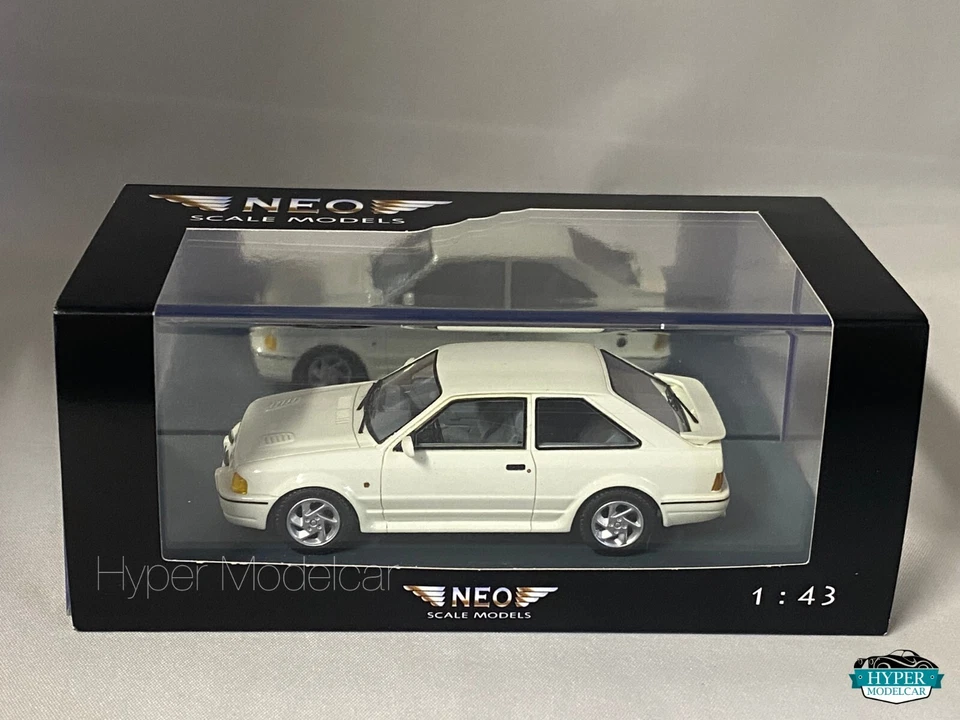 NEO SCALE MODELS 1/43 FORD ESCORT MKIV RS TURBO WHITE 1986 ART.NEO44951 - Immagine 4 di 4