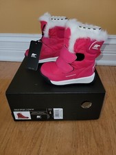 New Sorel Toddler Whitney II Strap Boot, Cactus Pink . Choose Size