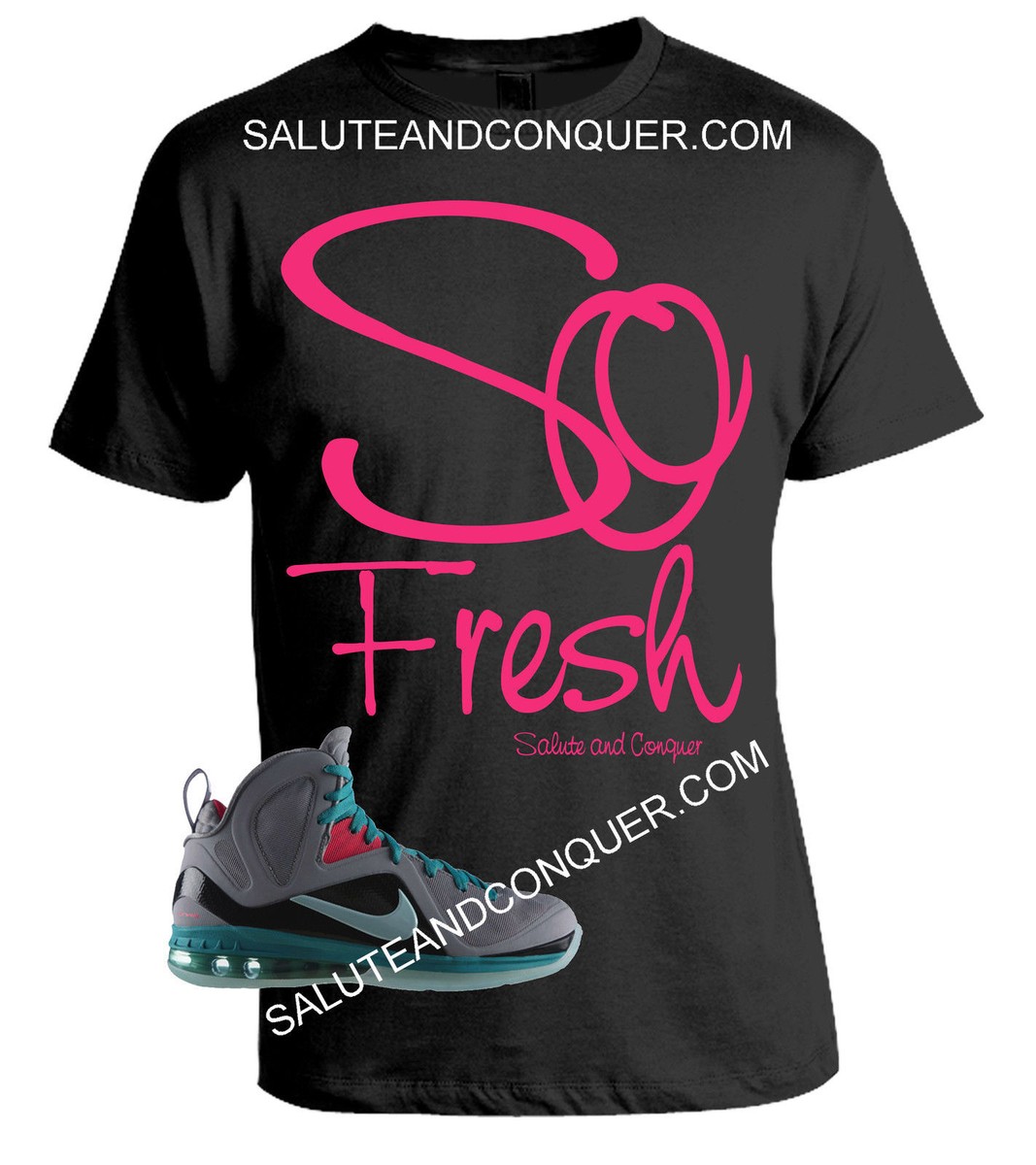 LEBRON SOUTH BEACH ELITE (T SHIRT BY SALUTE AND CONQUER)