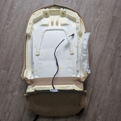 PORSCHE CAYENNE FRONT LEFT SEAT BACKREST LEATHER NAPPA 9Y0881805