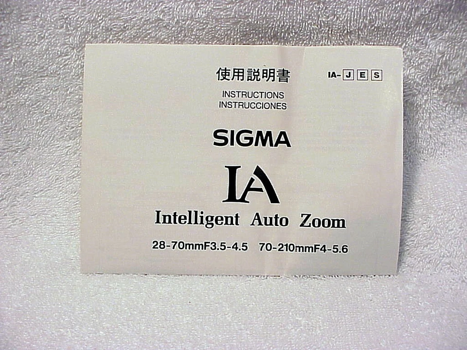 28-70mm F3.5-4.5 Sigma Power Zoom | For 3xi 5xi 7xi 9xi | Warr,Bx,IB | New | $35 - Image 2 of 4