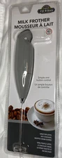 Battery Operated Handheld Milk Frother 1 Pack Gray
