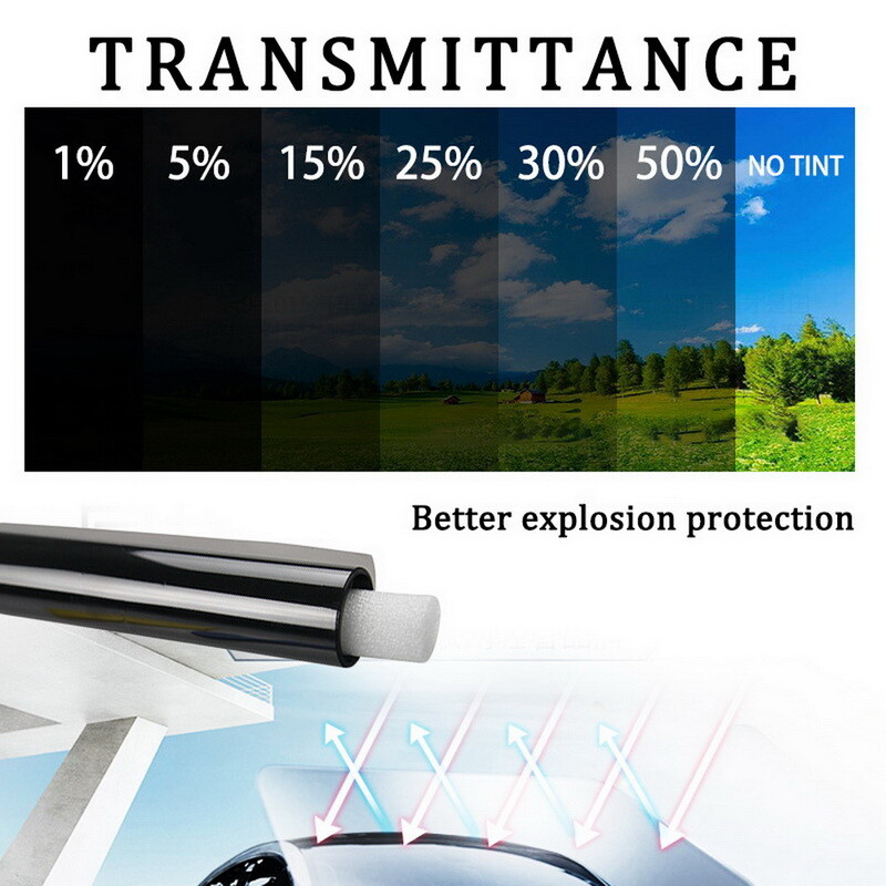 3m CAR WINDOW TINT FILM KIT TINTING SUPER DARK BLACK LIMO 5/15/20/25/35/50 eBay