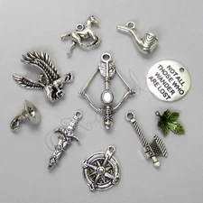 Lord Of The Rings 10PCs Charms Mix CM0617 - 10, 20 Or 50PCs