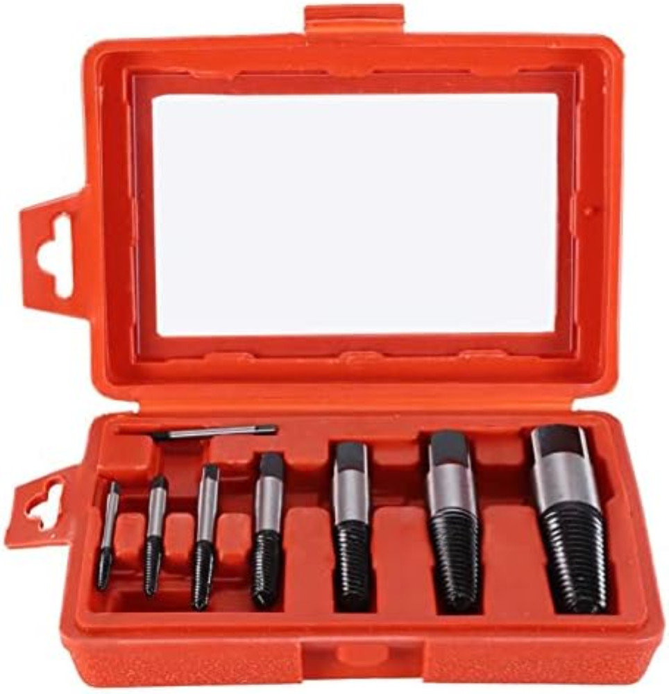 Easy Out Set 8 Estrattori Viti e Bulloni Danneggiati 4mm-25mm