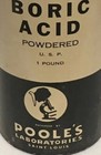 Vintage Poole’s Laboratories 1 Pound Container Saint Louis MO Rare Empty — photo 4