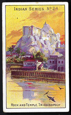 PHILLIPS - INDIAN SERIES - #24 ROCK AND TEMPLE, TRICHINOPOLY