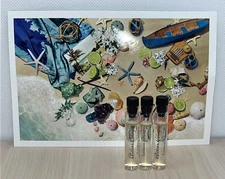 3X ATELIER COLOGNE Lemon Island SAMPLE 1.7ml .06fl oz Pure Perfume Set Lot Of 3