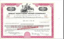 GREAT NORTHERN PAPER COMPANY.......DEBENTURE DUE 1991