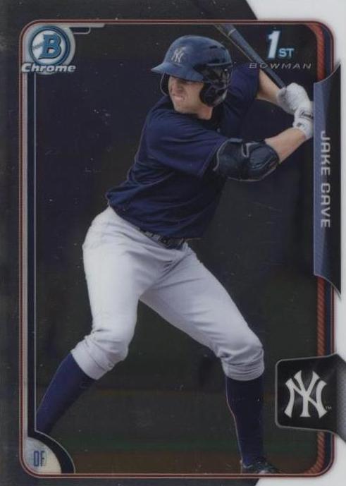 2015 Bowman Chrome - Jake Cave #BCP204 - 1 of 1