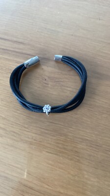 Endless Jewelry Armband Mit Charme Schwarz NEU
