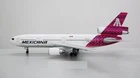 DRAGON WINGS JET X MEXICANA Airline DC-10 1:400 Diecast Plane Model PURPLE JX035