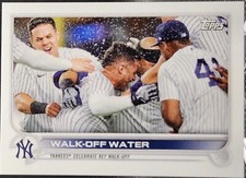 2022 Topps Mini Walk-Off Water New York Yankees #119 Checklist