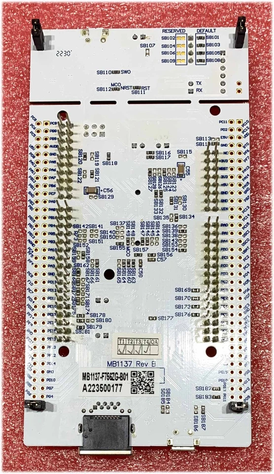 NUCLEO-F756ZG - STM32F756ZGT6 Nucleo-144 Dev Board w/ Arduino™ Uno V3 Expansion - Image 2 of 3