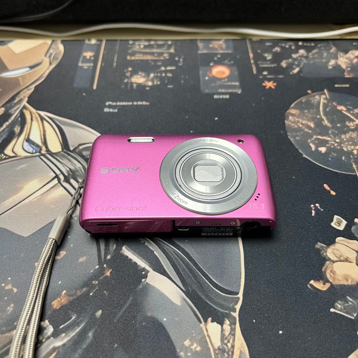 Sony Cyber Shot DSC-W670 16.1MP CCD Vintage Digital Camera Pink | eBay