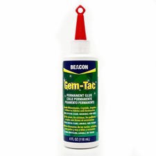 Beacon Gem Tac Glue 4oz 4-Ounce 1-Pack 