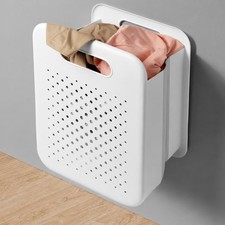 Wall Mounted Laundry Hamper, Collapsible Laundry Basket