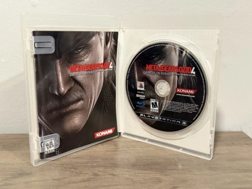 Metal Gear Solid 4: Guns of the Patriots (Sony PlayStation 3, 2008) CIB