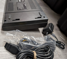 Sega Master System Console Power Base + Cables/Controller Tested Working