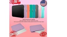 Laptop Sleeve Case 11-17 Inch Protective Bag Zipper Notebook Computer Cover