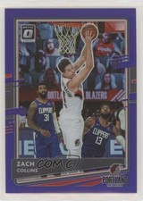 2020-21 Panini Donruss Optic Purple Prizm Zach Collins #124 1u6