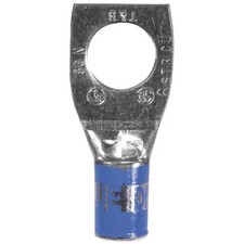 3PC COLOR-KEYED by ABB (FORMERLY T&B) 54136 Copper One-Hole Lug 6 AWG 3/8" Bolt