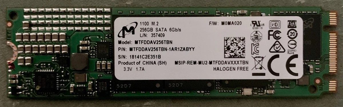 Micron M.2 Interface 256 GB Solid State Drives for sale - eBay