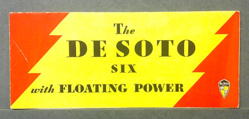 1932 DeSoto Six Sales Catalog