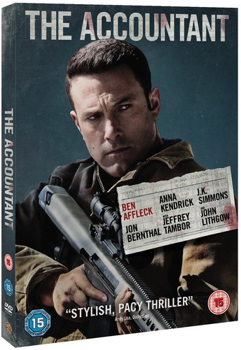 The Accountant (DVD) Anna Kendrick Ben Affleck Cynthia Addai-Robinson Jean Smart - Picture 2 of 2