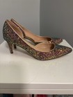 J.CREW Women’s Multicolor Glitter Pointed Toe Stiletto Pumps Slip-On 5.5 — photo 3