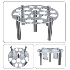 DIY Chess Molds Holder with 5 Stable Legs and 16 Slots for Safe Storage
