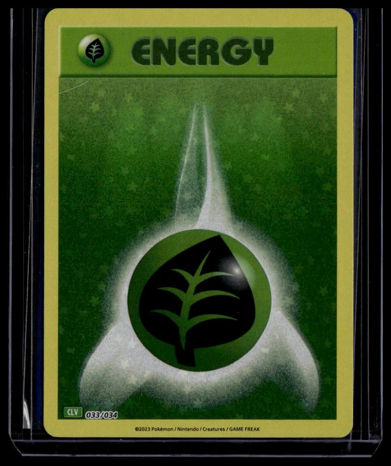 Trading Card Game Classic #033/034 Basic Grass Energy - Image 2 of 2