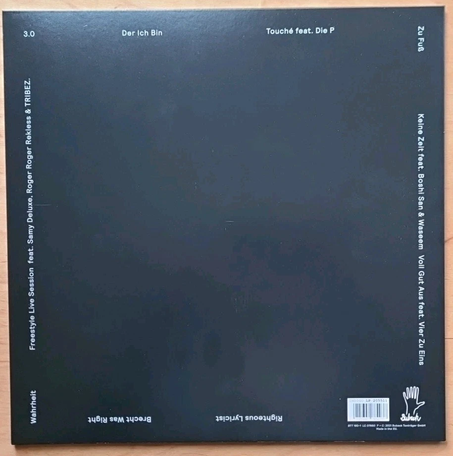 Main Concept - 3.0 LP Feat. Die P, Boshi San, Waseem, Samy Deluxe, Roger Rekless - Bild 2 von 4