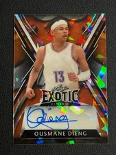 2023 Leaf Exotic - Ousmane Dieng Rookie Auto 1/1 #BA-OD1