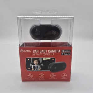 YADA Car Baby Monitor Camera W/App Control Portable Night Vision NEW SEALED