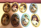 Lot Of 8 Coca Cola Tip / Change Trays. Vintage 173