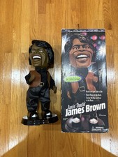 Dancin Shoutin Singing James Brown Electronic Animated 18&rdquo; W/ Box New