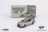 Tsm Minigt Mgt01003 1/64 Nissan Skyline Gt-R R34 V-Spec Ii Nur Millenium Jade