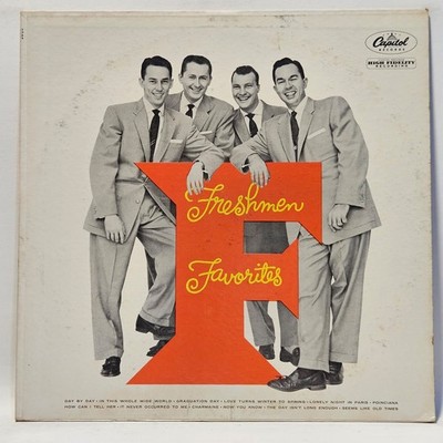 The Four Freshmen - Freshmen Favorites - 1960 Jazz - EX - Ultrasonic Clean